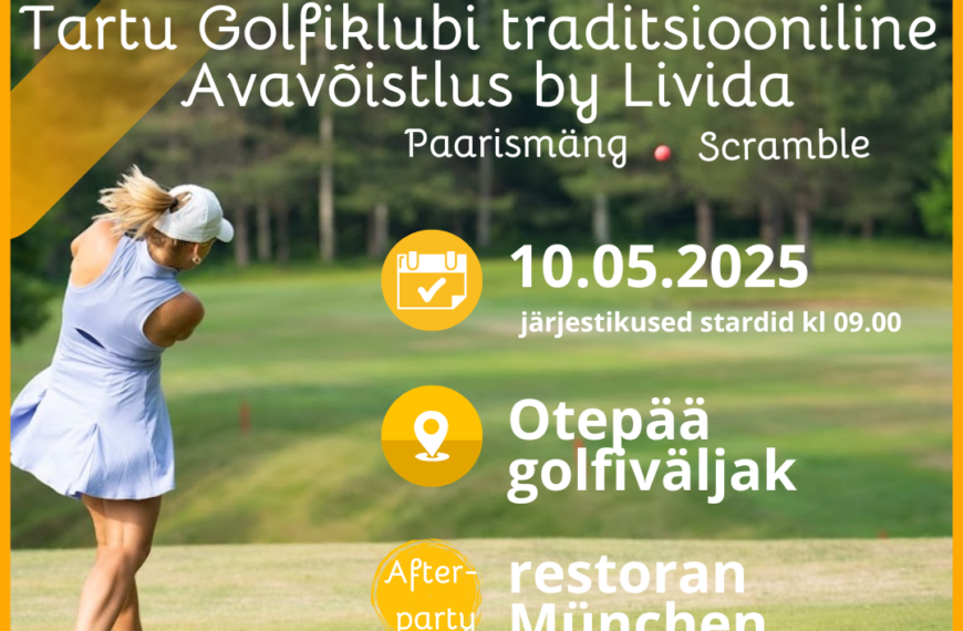 Tartu Golfiklubi traditsiooniline Avavõistlus by Livida