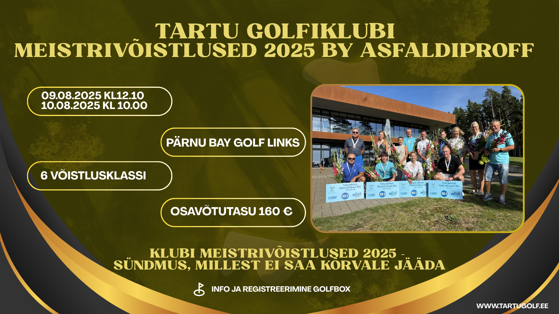 Tartu Golfiklubi Meistrivõistlused 2025 by AsfaldiProff