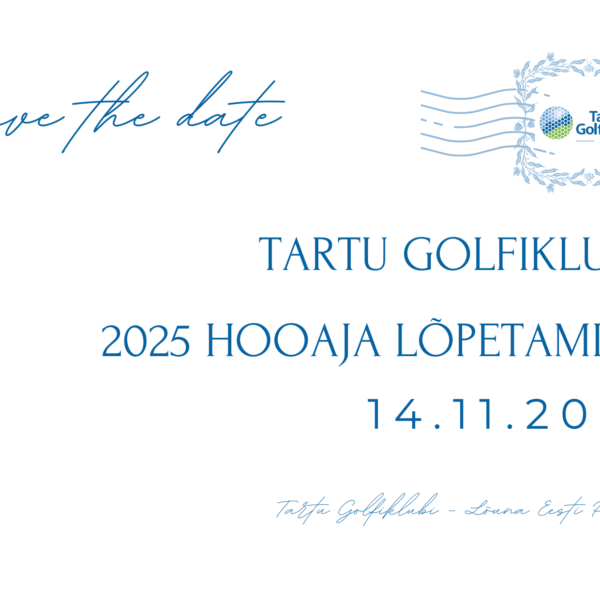 Tartu Golfiklubi 2025 hooaja pidulik lõpetamine