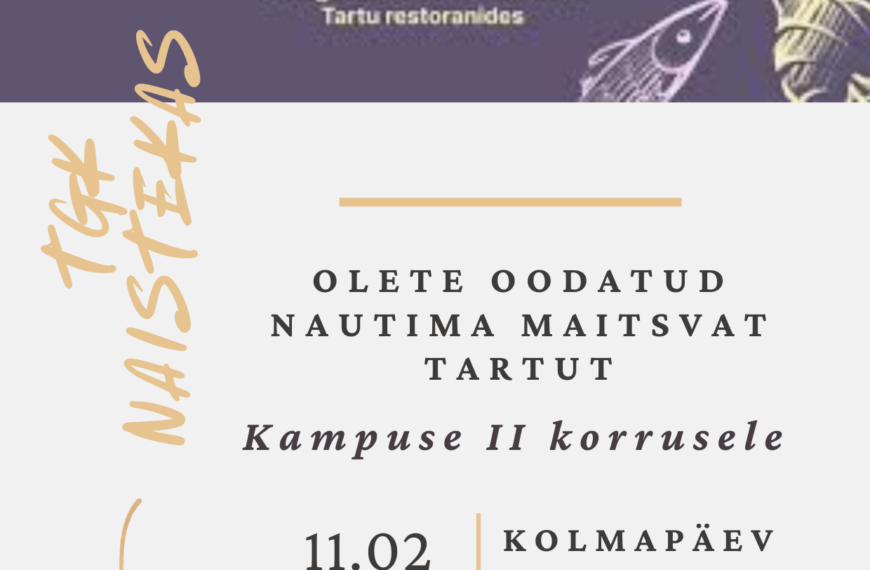 Tartu Golfiklubi naistekas “Maitsev Tartu”