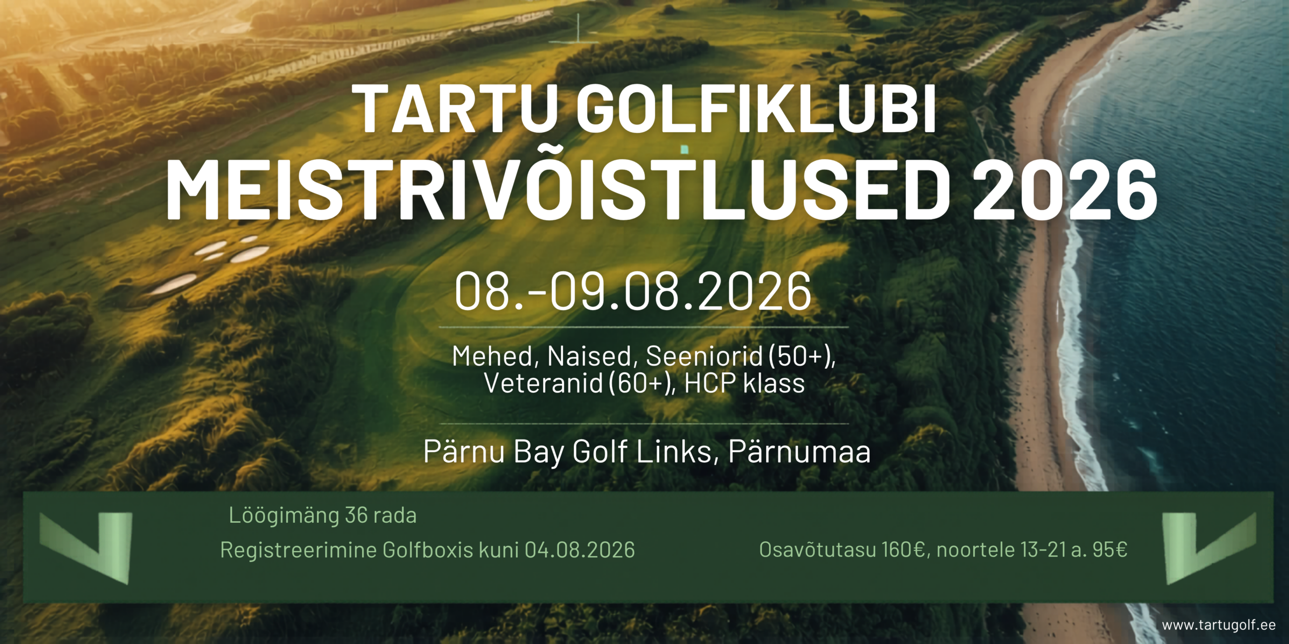 Tartu Golfiklubi Meistrivõistlused 2026